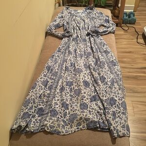 Natalie Martin XS Dress Blue Floral